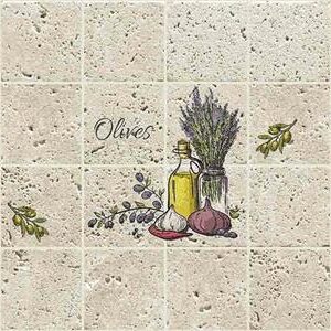 PANNELLO IN PVC SPECIAL 3D TILE GREEK HISTORY 602x1002 mm