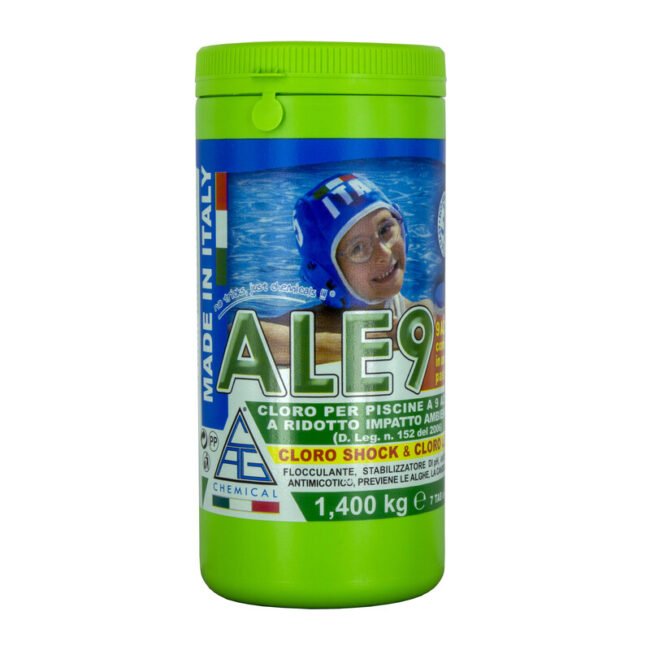 CLORO 9 FUNZIONI P/PISC PASTIGL 200G 1,4 KG ALE9