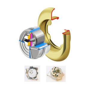 PROTECTOR MONOLITO BD 200 ACCIAIO OTTONE O L PVD