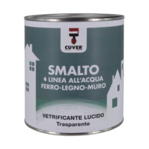 SMALTO ALLACQUA VETRIFICANTE CUVER TRASP LUC 750 ML