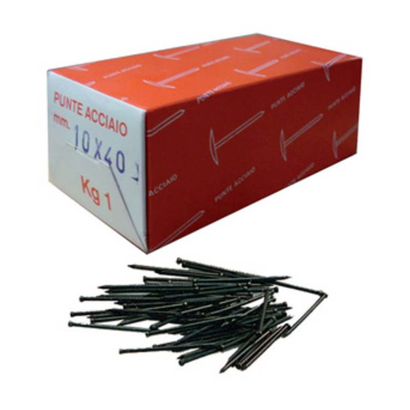 CHIODI TESTA GRUPPINO ACCIAIO 7X25 DA KG.1**