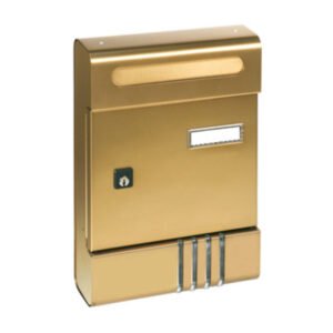 CASSETTA POSTALE ALUBOX SE 20,4X7X29 CM BRONZO