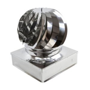 FUMAIOLO TURBO INOX AISI 304 C/CUSCINETTI 25X25 CM