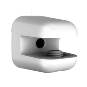 REGGIMENSOLA IN NYLON 30X27 MM BIANCO 2 PZ