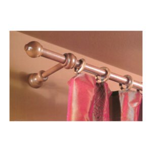 BASTONE LEGNO A STRAPPO D 23 NATUR. 200CM C/SUPP.