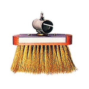 SPAZZOLA OTTONE P/FORNO 13X3 CM S/MANICO