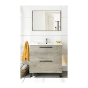 KIT MOBILE BAGNO ATHENA 2 CASSETTI 80 ROVERE ALASKA