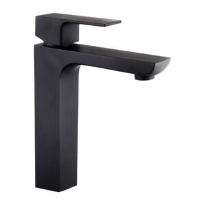 SERIE ELEGANT GRUPPO LAVABO MISCELATORE NERO OPACO