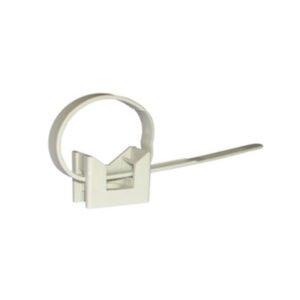 FASCETTA NYLON C/BASE P/TUBI D 16-32 MM  100 PZ