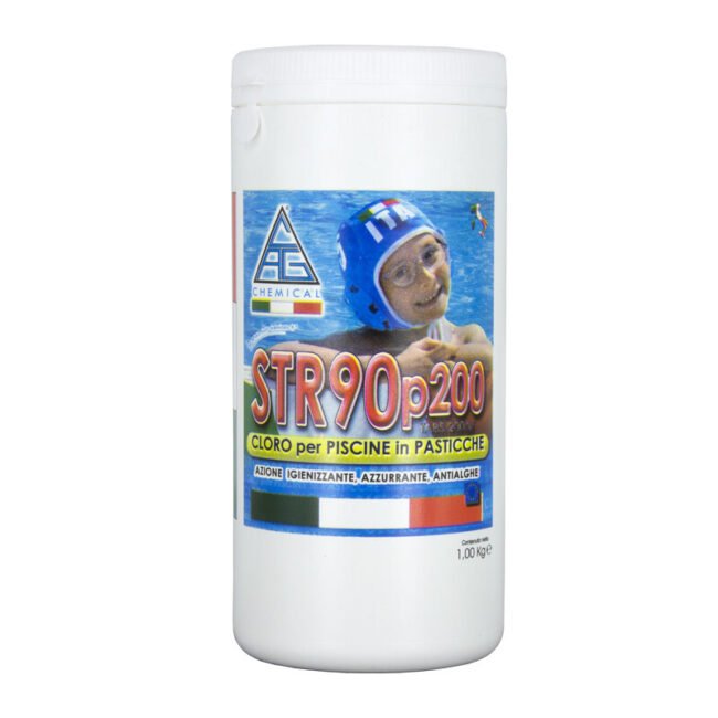 CLORO P/PISCINA PASTIGLIE 200 G STR90P200 1 KG