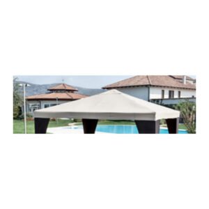 C TOP RICAMBIO P/GAZEBO LEGNO 300X300 POLIEST BEIGE