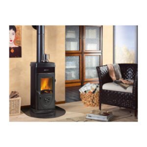 STUFA LEGNA  5 KW SUPER JUNIOR NERO