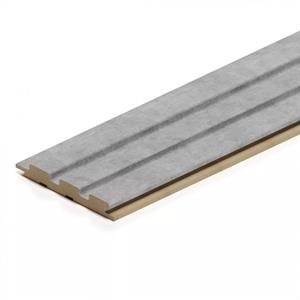 DOGA 3D LEGNO IN MDF GRIGIO CHICAGO MIS 119X16X2750 MM