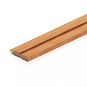 PROFILO DX 3D LEGNO IN MDF TEAK MIS 77x16x2750 MM
