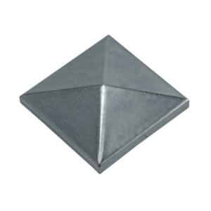 COPRIPILASTRO ACCIAIO QUADRO 150X150 MM