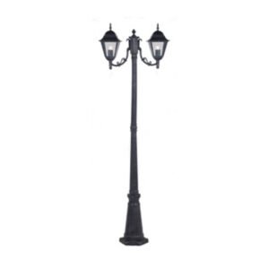 LAMPIONE NEW YORK H 200 CM 2 LUCI GRIGIO