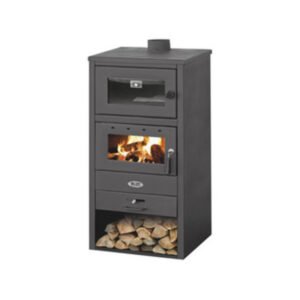 STUFA LEGNA C/FORNO 12 KW BLIST BR