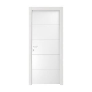 PORTA RIGHE 80X210 CM LACCATO BIANCO