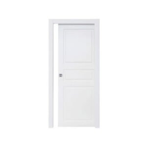 PORTA BUGNA SCORREVOLE 70X210 CM LACCATO BIANCO