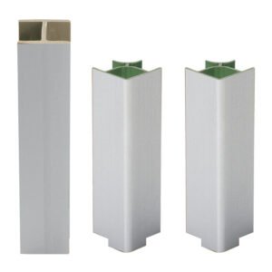 KIT ZOCCOLATURA P/CUCINA PVC H 15 CM ALLUMINIO