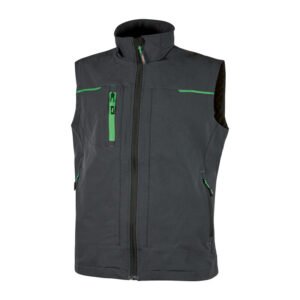 U-POWER GILET SATURN GRIGIO/VERDE TG.  L