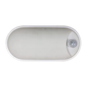 PLAFONIERA  LED OVALE 18W 2000LM TRICOLOR C/SENS
