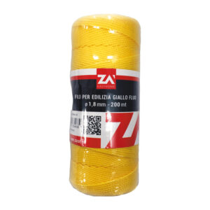 FILO P/EDILIZIA 1,8 MM CF 200 M GIALLO