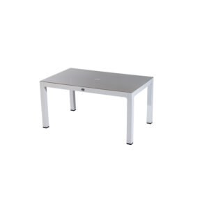 TAVOLO C/VETRO SEGINUS 150X90XH75CM CAPP-BIA