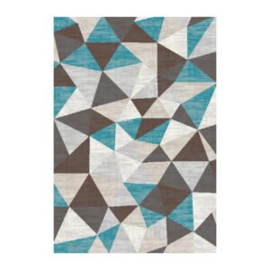 TAPPETO DECORA BLU DIS.002 160X230 CM