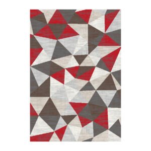 TAPPETO DECORA ROSSO DIS.002 160X230 CM