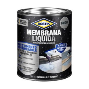 BOSTIK MEMBRANA LIQUIDA RIVEST POLIM 1 KG GRIGIO