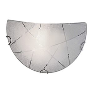 APPLIQUE SANDRINA GRANIGLIA RIGHE TRASP. 30X15 CM