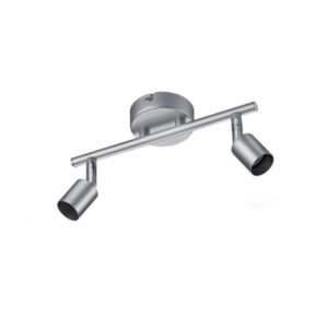 BARRA 2 FARETTI PARIS GU10 ALLUMINIO