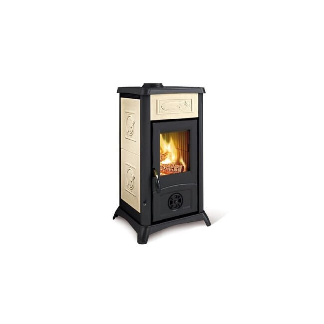 STUFA LEGNA  6 KW GEMMA PANNA