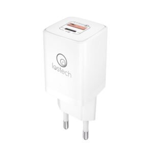 CARICATORE C/PRESA USB-A E USB-C 20W LS-NC08
