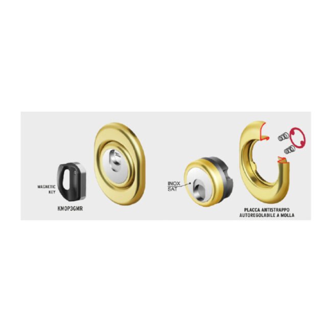 PROTECTOR MONOLITO MAGNET.MR500F CROMO SAT-2C