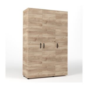 KIT ARMADIO 3 ANTE 120X52X205 CM ROVERE M. K358