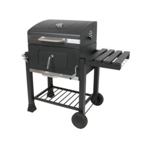BARBECUE A CARBONE C/RUOTE 115X67X108 CM