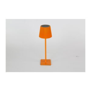 LAMPADA DA TAVOLO LED RICARICABLILE ARANCIO