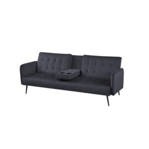 DIVANO PRONTOLETTO MODERN 3 POSTI GRIGIO SCURO