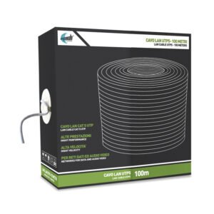 CAVO LAN UTP CAT. 6 CCA 0,56 MM 305 M GRIGIO