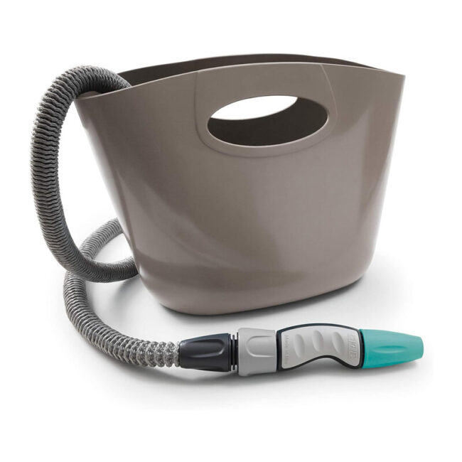 SET TUBO AUTO ESTENSIBILE 15M IN BAG GRIGIO AQUAPOP