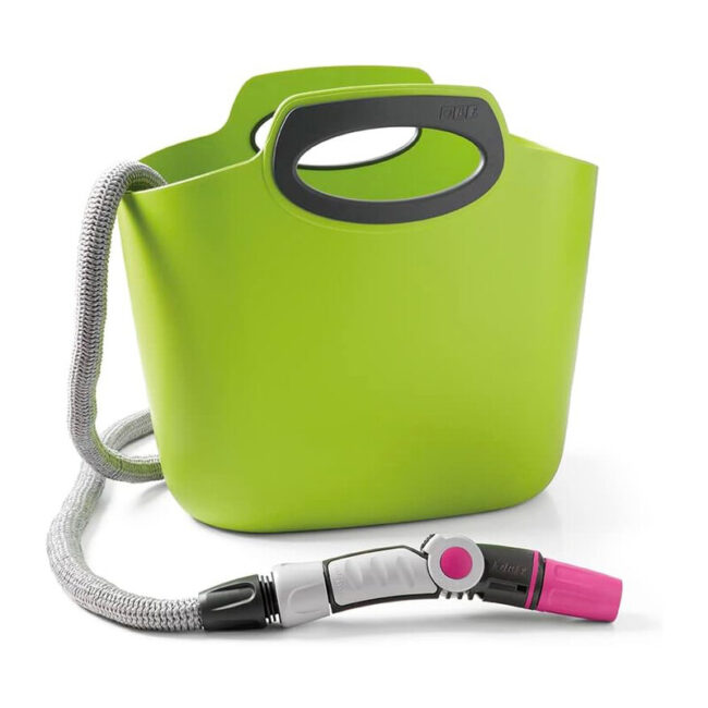 SET TUBO AUTO ESTENSIBILE 30M IN BAG LIME AQUAPOP