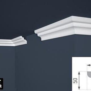 CORNICE POLISTIRENE 5X46X 200CM