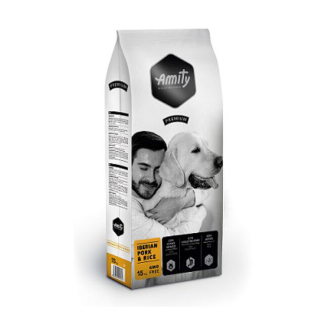 CIBO CANE AMITY 15 KG ADULT IBERIAN PORK  RICE