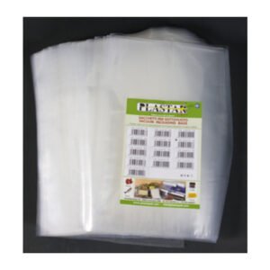 BUSTA GOFFRATA 20X40 CM P/SOTTOVUOTO 100 PZ