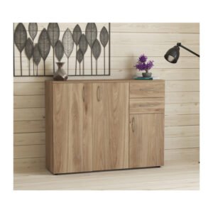 KIT MOBILE 3A+2C 106X36X83 CM ROVERE