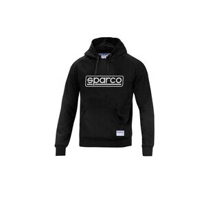 SPARCO FELPA HOODIE FRAME NERO TG XL
