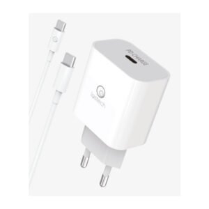 CARICATORE RAPIDO 20W C/CAVO USB-C / USB-C