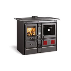 TERMOCUCINA LEGNA 16.8 KW ROSA XXL DSA 4.0 ANTRACITE